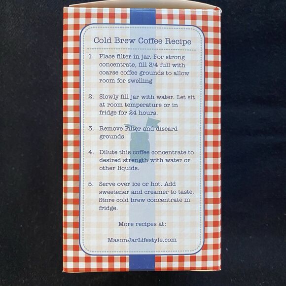 Cold Brew Coffee Maker for Mason Jars - Stainless Steel Iced Coffee. USA. - Picture 3 of 11